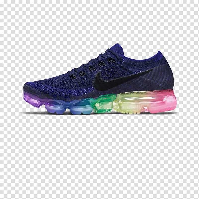 Nike Air Force Nike Air VaporMax Flyknit Men\'s Running Shoe Sports shoes, signed new nike shoes for women transparent background PNG clipart