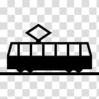 Tram transparent background PNG clipart