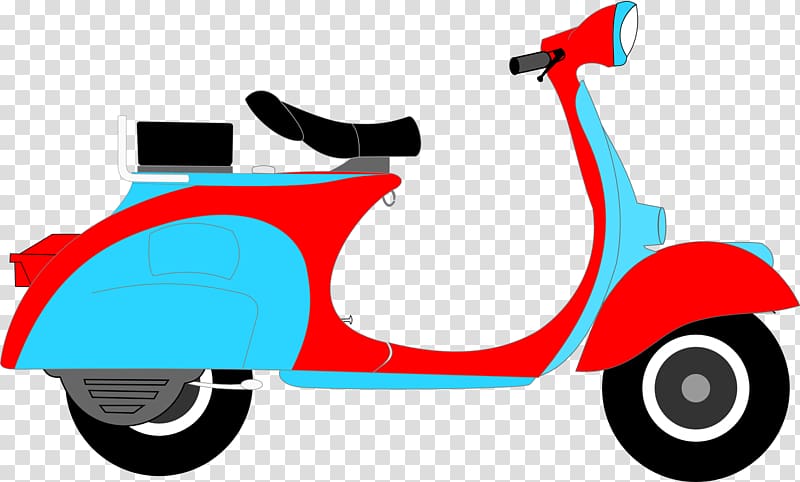 Scooter Motorcycle Moped Vespa , motorcycle transparent background PNG clipart