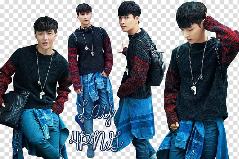 EXO Miracles in December Fall Author, Lay transparent background PNG clipart