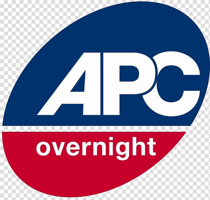 APC Overnight Courier Package delivery Parcel, gold handling transparent background PNG clipart