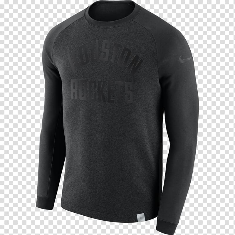 Long-sleeved T-shirt Long-sleeved T-shirt Hoodie Nike, houston rockets basketball court transparent background PNG clipart