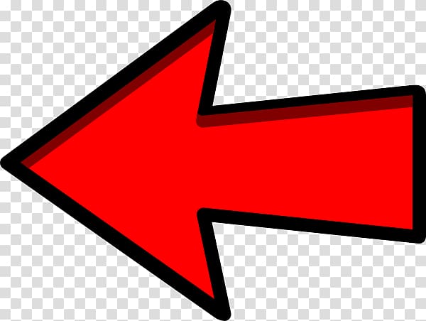 red arrow left art, Computer Icons Arrow , Arrow Pointing Left transparent background PNG clipart