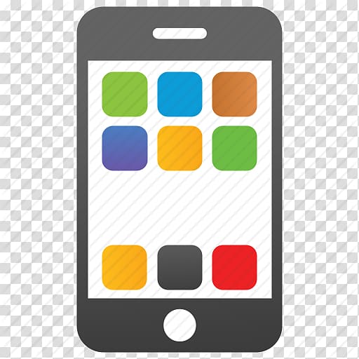 smartphone illustration, iPhone Samsung Galaxy Computer Icons Handheld Devices Telephone, Mobile Phone Cell Icon transparent background PNG clipart