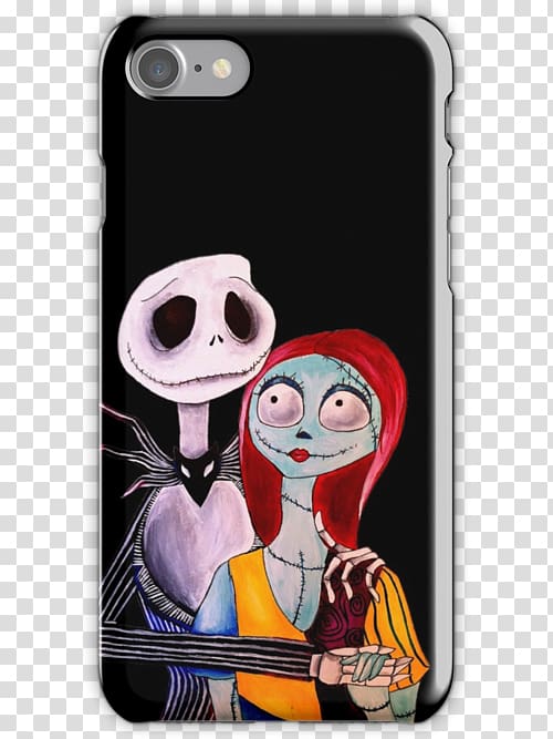 Cartoon Character Mobile Phone Accessories Fiction, Jack and sally transparent background PNG clipart