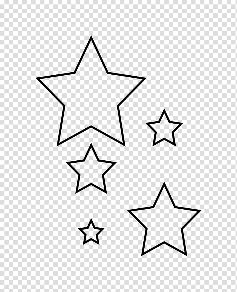 Star Stencil Template , star transparent background PNG clipart