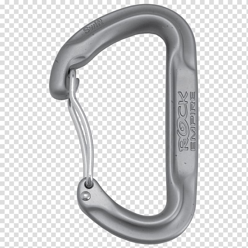 Carabiner Rock climbing Via ferrata Quickdraw, others transparent background PNG clipart