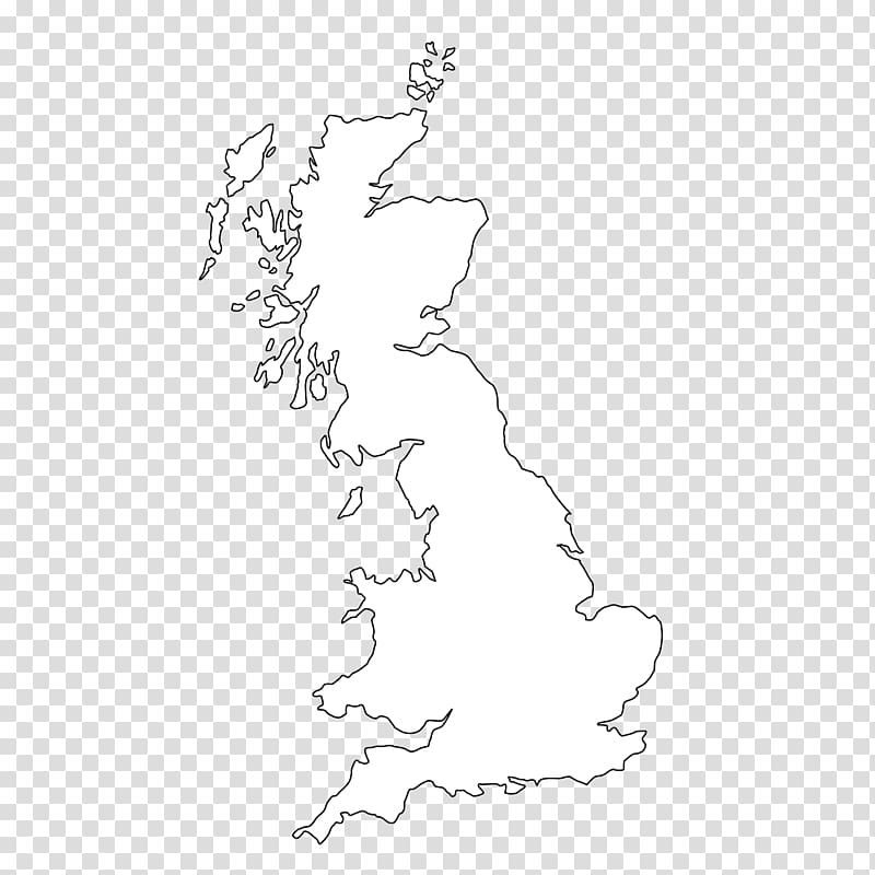 Line art Point Angle Sketch, United Kingdom map transparent background PNG clipart
