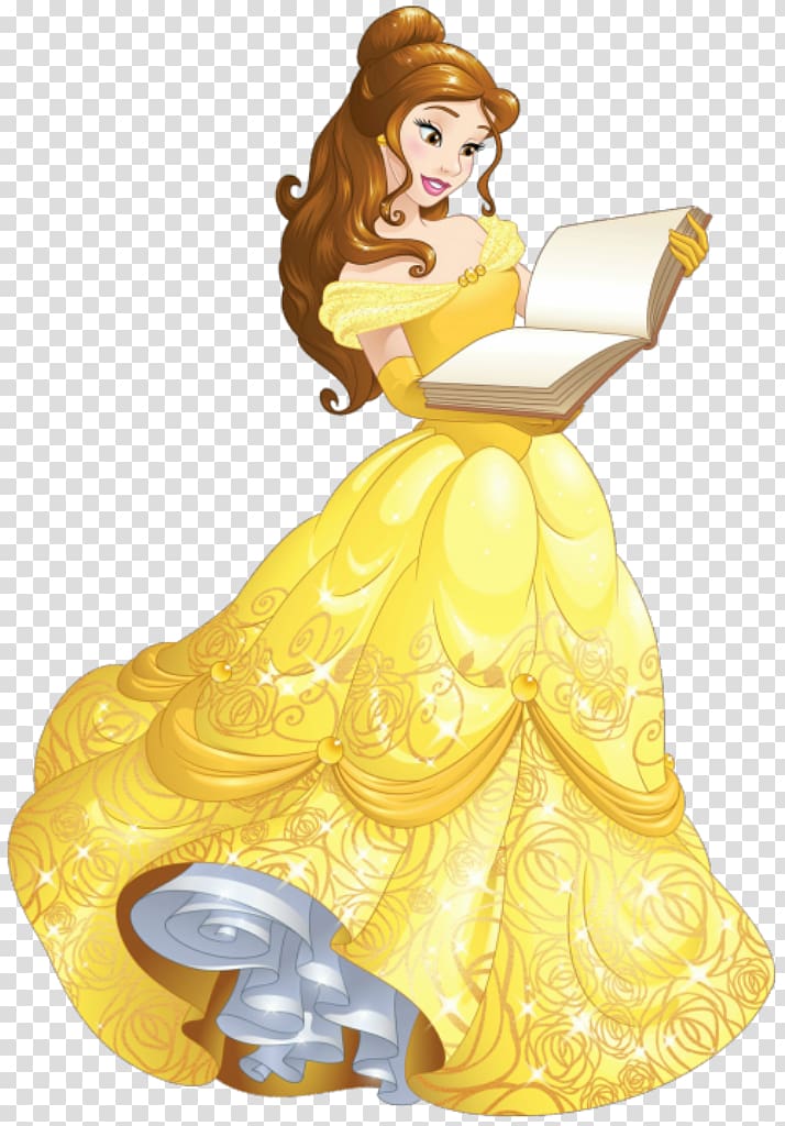 Belle Ariel Beast Princess Aurora Rapunzel, belle transparent background PNG clipart