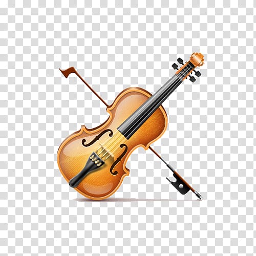 Bass violin Musical instrument Viola, Realistic violin transparent background PNG clipart