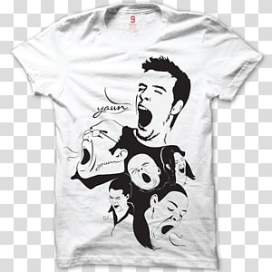 Printed T-shirt Hoodie Clothing, T-shirt transparent background PNG clipart thumbnail