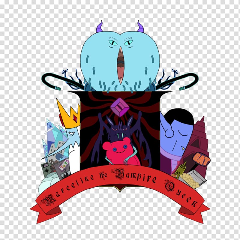 Marceline the Vampire Queen Ice King Finn the Human I Remember You Heraldry, adventure time transparent background PNG clipart