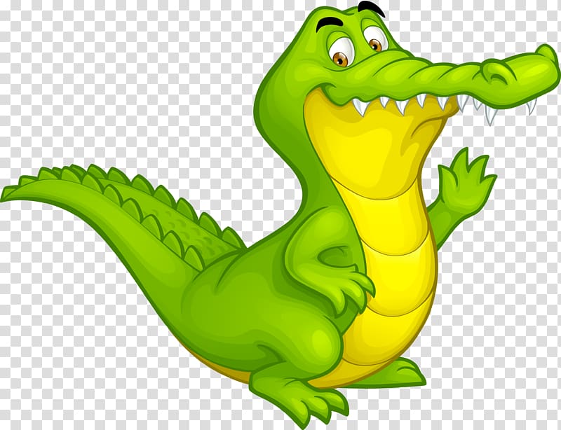 Crocodile Alligator Cartoon Illustration, Crocodile transparent background PNG clipart