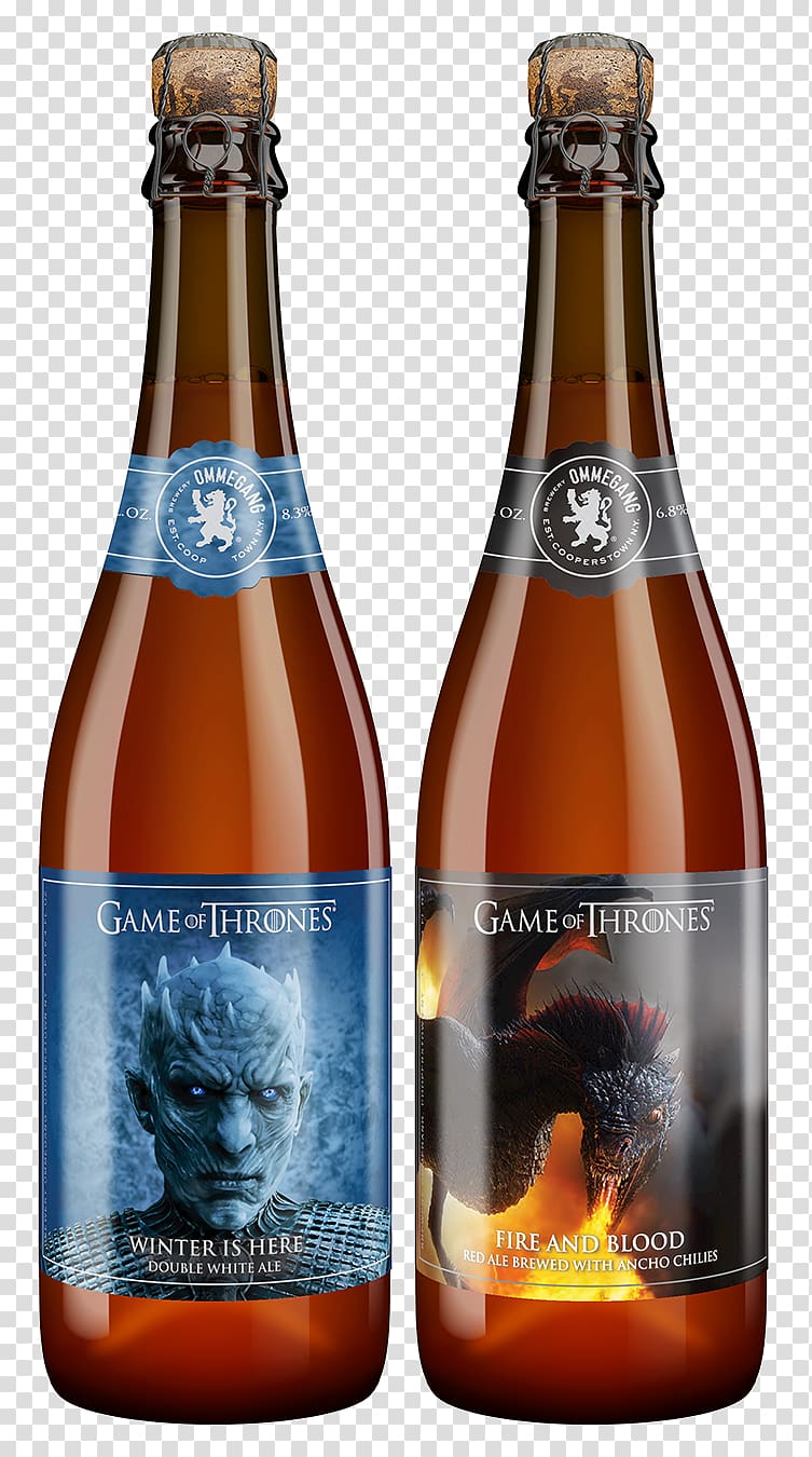 Brewery Ommegang Ale Wheat beer Game of Thrones, beer transparent background PNG clipart