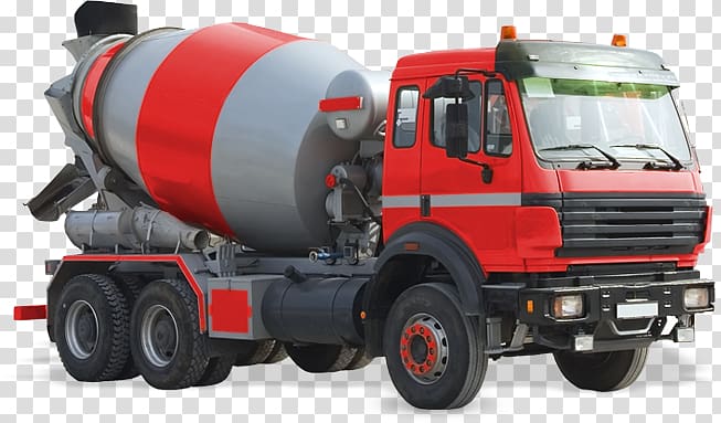 Cement Mixers Car Concrete Mixers Truck, car transparent background PNG clipart