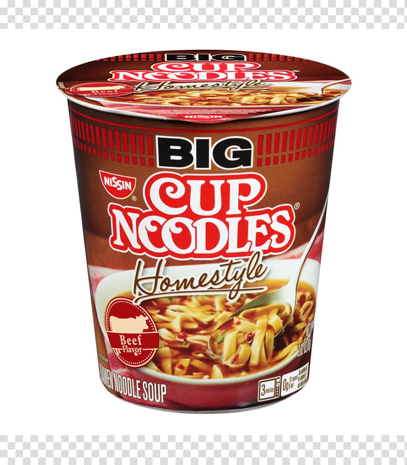 Ramen Chinese noodles Instant noodle Cup Noodles Nissin Foods, cup transparent background PNG clipart