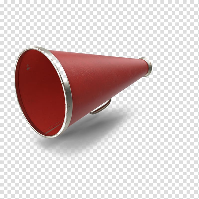 red cone illustration, Megaphone Signal Loudspeaker, Vintage megaphone transparent background PNG clipart