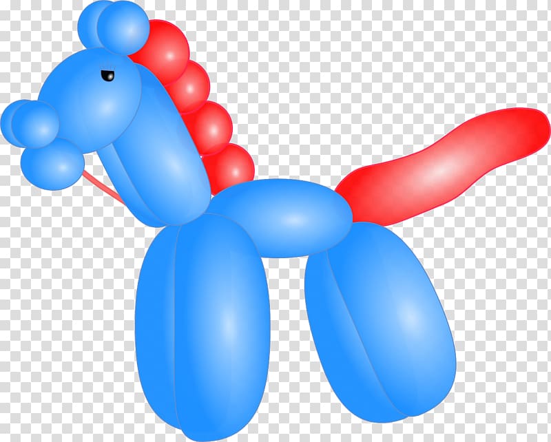 Horse Balloon Dog Balloon modelling, horse transparent background PNG clipart