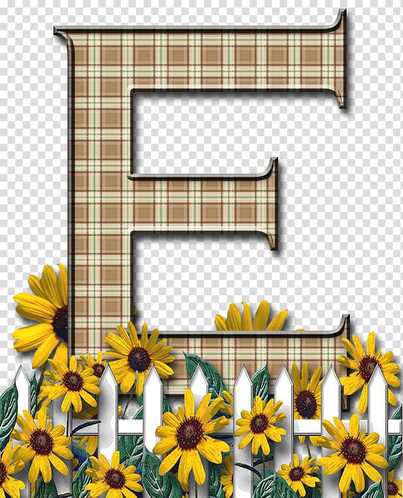 Letter case English alphabet Flower, others transparent background PNG clipart