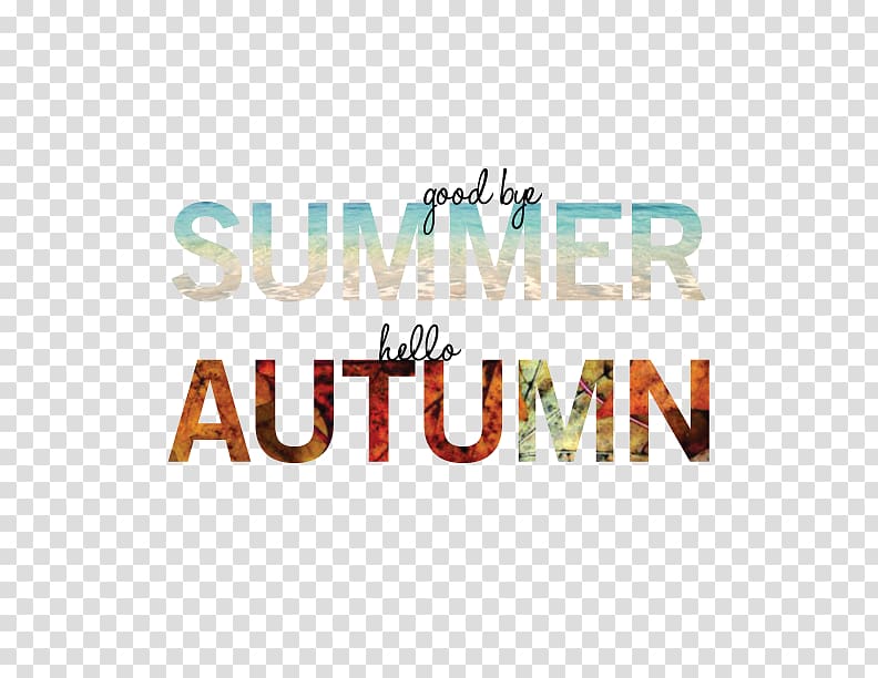 Goodbye Summer, Hello Autumn Quotation, goodbye transparent background PNG clipart