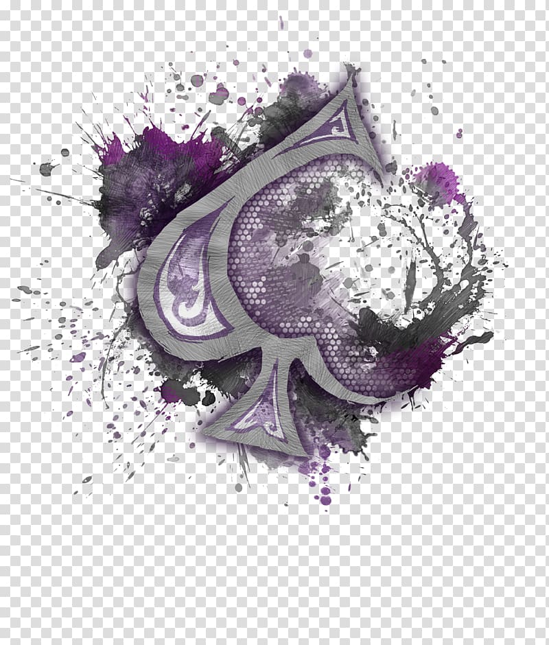 Ace of spades Gray asexuality, T-shirt transparent background PNG clipart