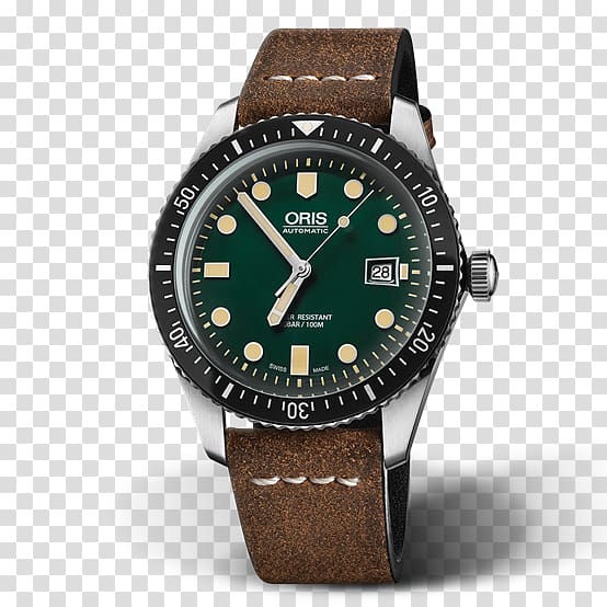 Oris Divers Sixty-Five Watch strap Hölstein, watch transparent background PNG clipart
