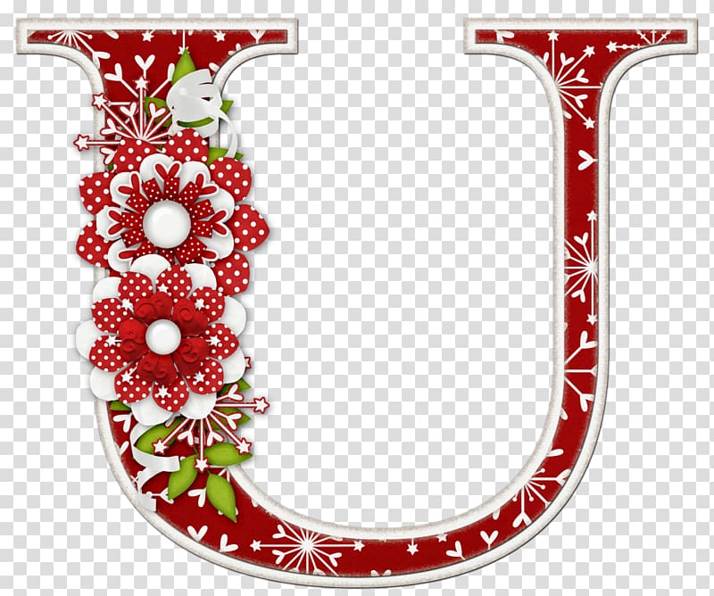 Letter Alphabet Christmas Day U, empanada transparent background PNG clipart