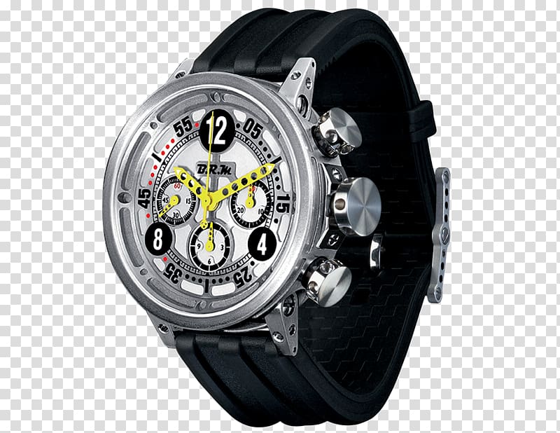 Watch British Racing Motors Car BRM Chronograph, Ring Master transparent background PNG clipart
