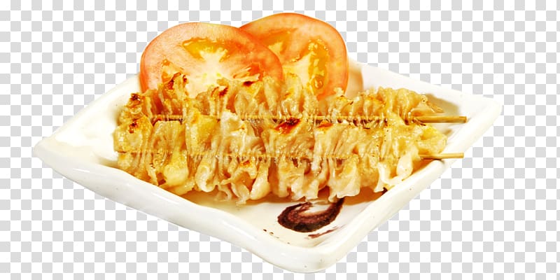 French fries Barbecue Ikayaki Chuan Squid as food, Barbecue b transparent background PNG clipart
