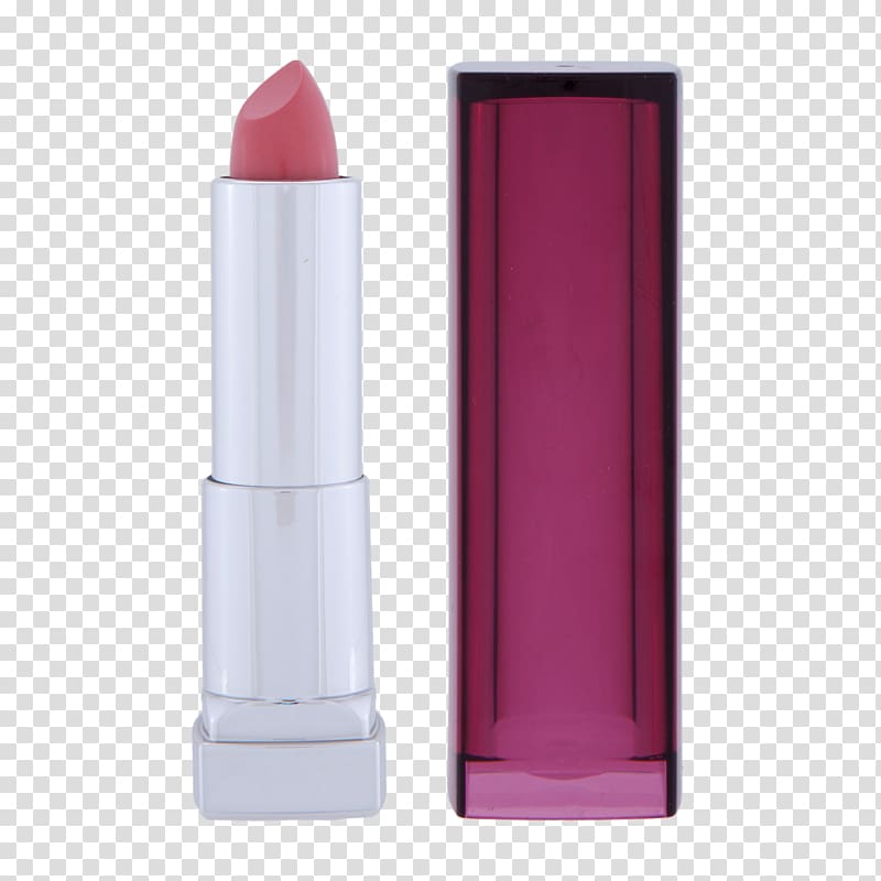 Lipstick Maybelline Color Sensational Lip Color Purple, lipstick transparent background PNG clipart