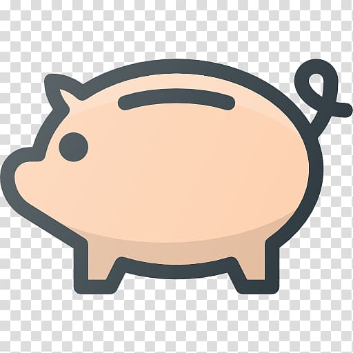 Saving Money Ethereum Coin Piggy bank, Coin transparent background PNG clipart