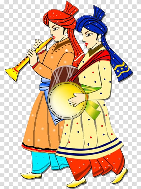 two male holding instrument , Weddings in India Hindu wedding Marriage , India Design transparent background PNG clipart