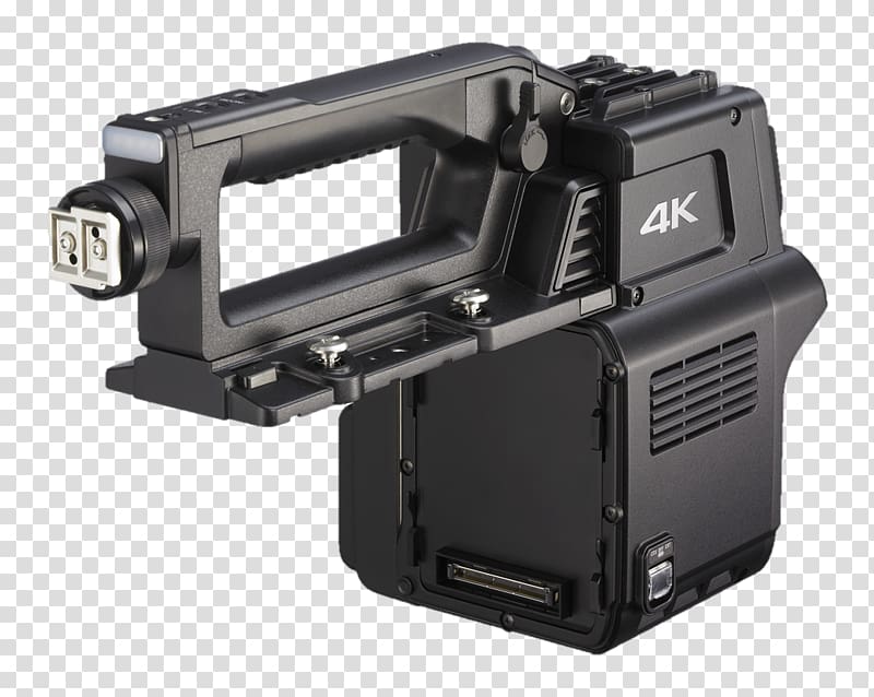 Camera 4K resolution Sony CineAlta PMW-F55 Adapter, videotape transparent background PNG clipart