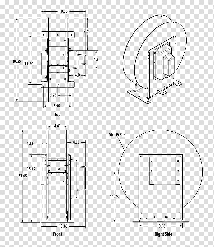 Technical drawing Diagram Floor plan, power cable reel transparent background PNG clipart