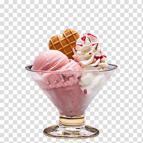 Sundae Ice Cream Cones Neapolitan ice cream Knickerbocker glory, ice cream wafer transparent background PNG clipart