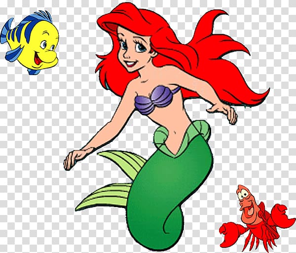 Ariel The Little Mermaid Sebastian The Prince , Stork Cartoon transparent background PNG clipart