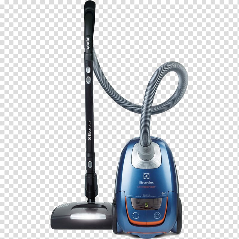 Vacuum cleaner Electrolux UltraSilencer DeepClean EL7063A Home appliance, Ultrahigh Vacuum transparent background PNG clipart