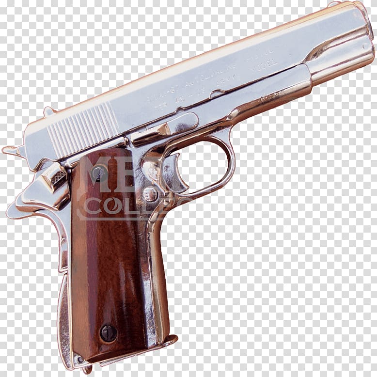 Trigger Firearm M1911 pistol .45 ACP, Handgun transparent background PNG clipart
