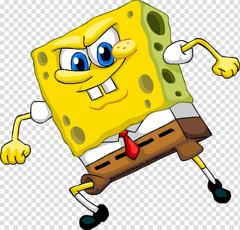 Patrick Star Squidward Tentacles SpongeBob SquarePants, Angry SpongeBob transparent background PNG clipart