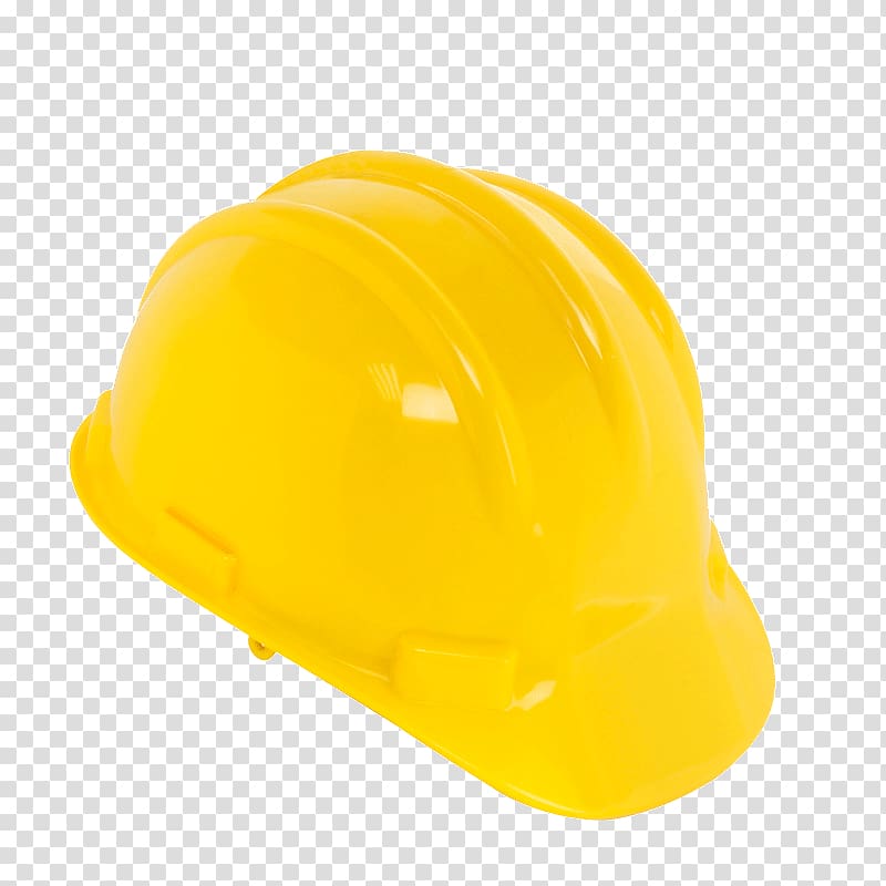 Hard Hats Helmet Yellow Architectural engineering, Helmet transparent background PNG clipart