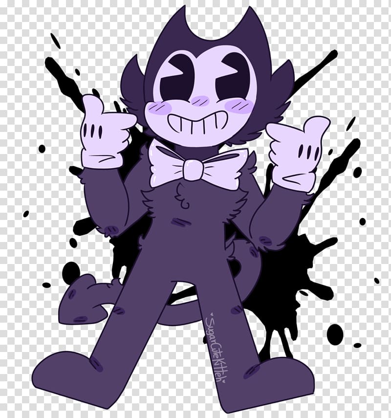 Bendy and the Ink Machine Drawing Hello Neighbor Fan art, lei transparent background PNG clipart