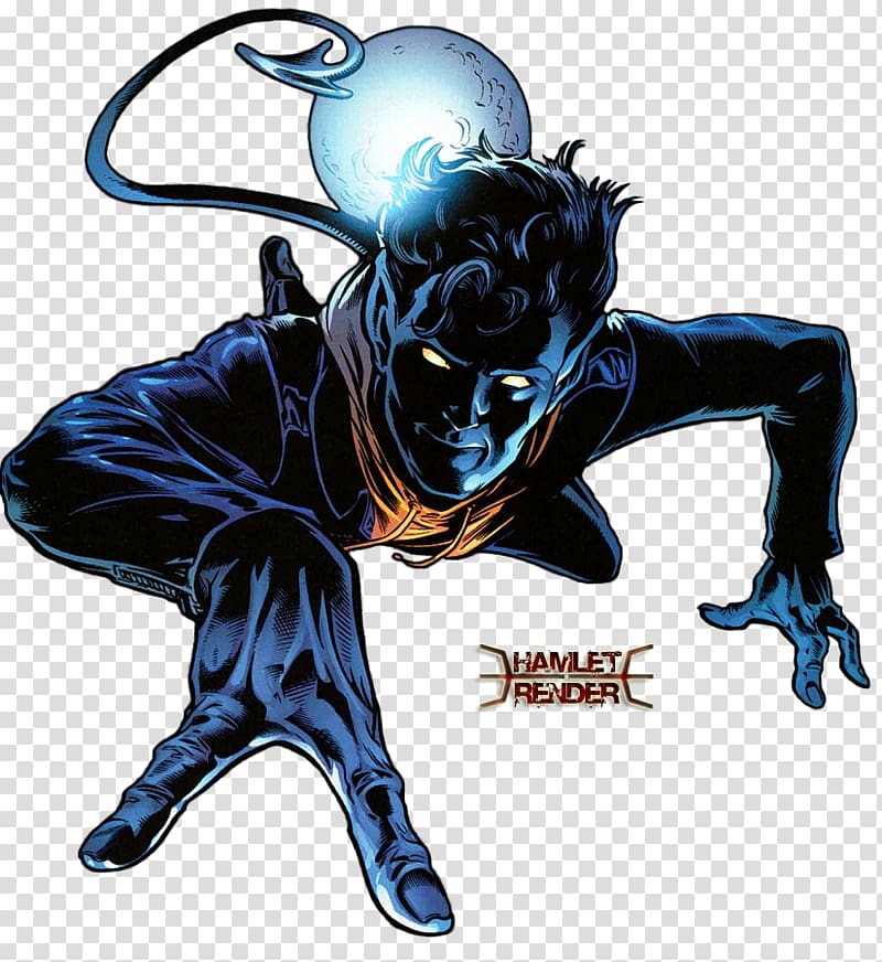 Nightcrawler Professor X Storm Superhero , langya shan five heroic  men transparent background PNG clipart