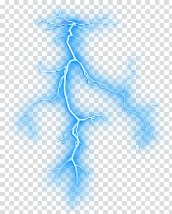 lightning , Lightning strike Electric blue Thunder, lightning transparent background PNG clipart