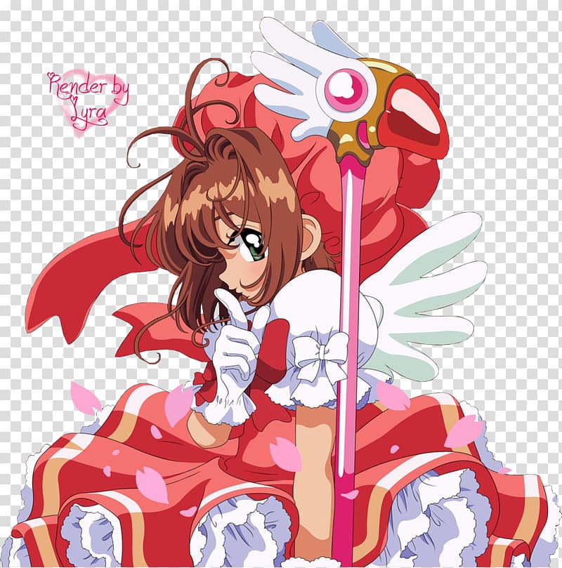 Sakura Kinomoto Cerberus Yukito Tsukishiro Cardcaptor Sakura Cartes de Clow, Sakura card transparent background PNG clipart