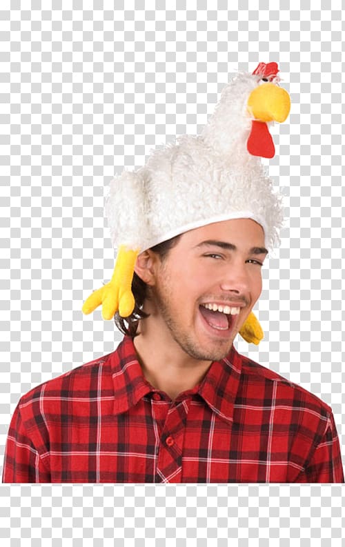 Kentucky Fried Chicken Popcorn Chicken Hat Costume party, chicken transparent background PNG clipart