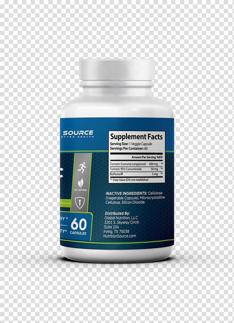 Dietary supplement Glucosamine Nutrient Nutrition, turmeric transparent background PNG clipart