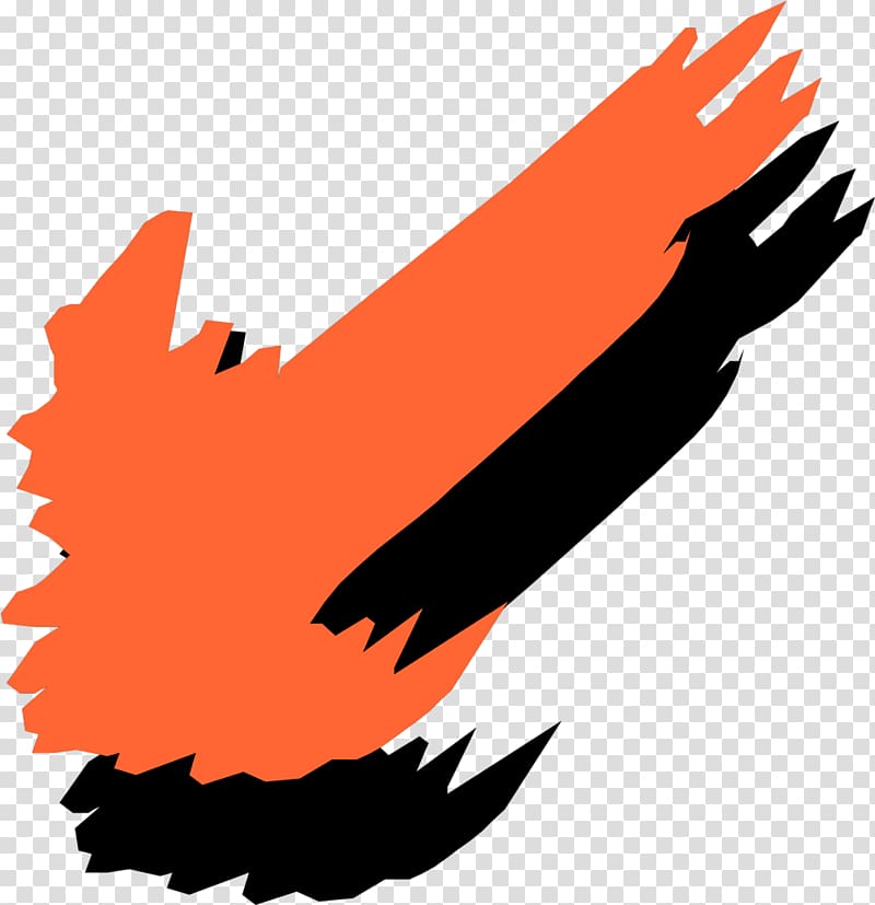 Arrow Drawing , Orange Arrow transparent background PNG clipart