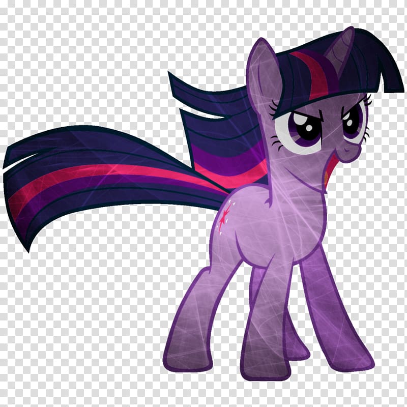 Pony Twilight Sparkle Winged unicorn , fire effect transparent background PNG clipart