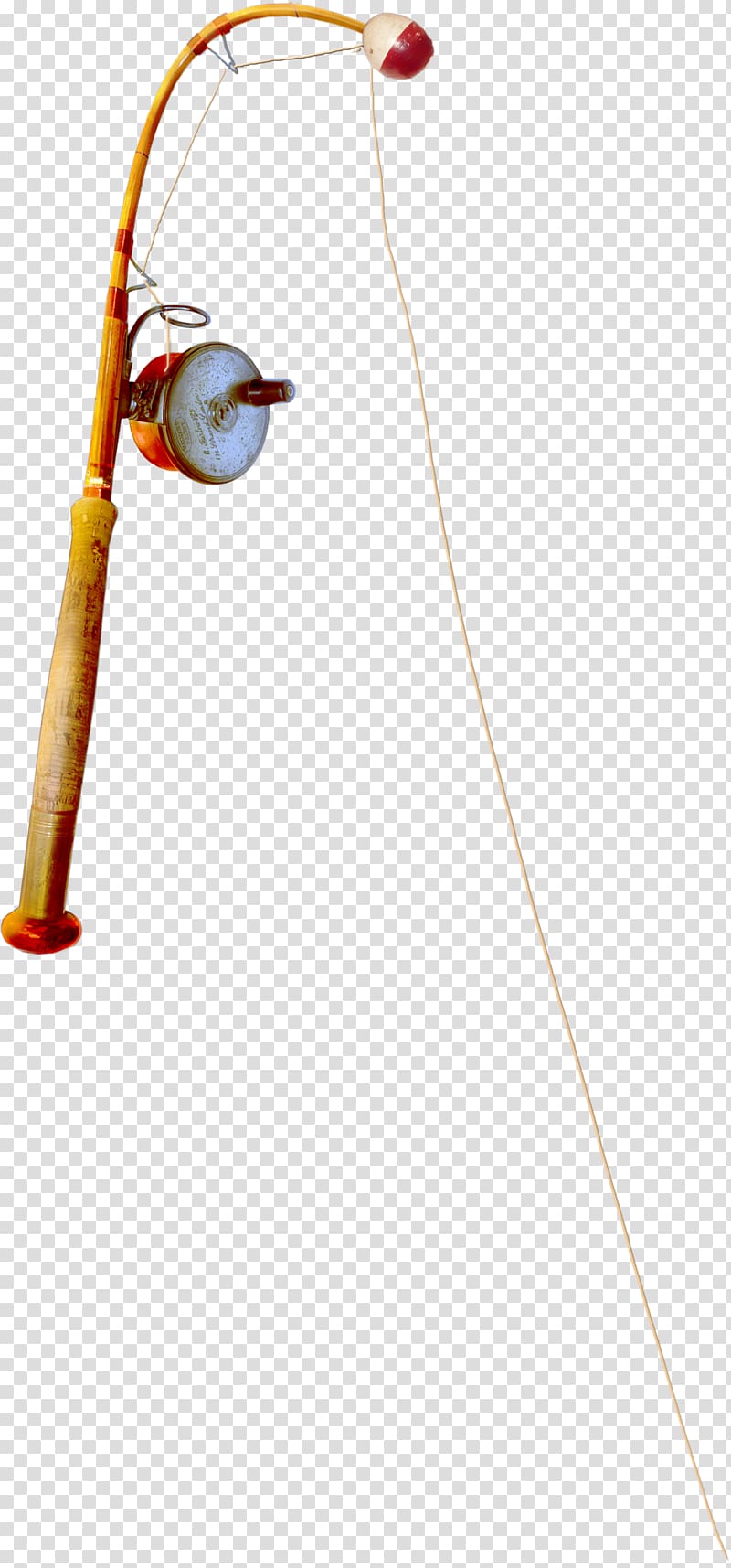 Fishing rod Angling Fishing tackle, Cartoon fishing rod transparent background PNG clipart