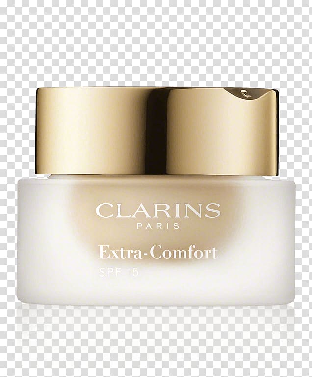 Cream Make-up Foundation Clarins Factor de protección solar, Clarins transparent background PNG clipart